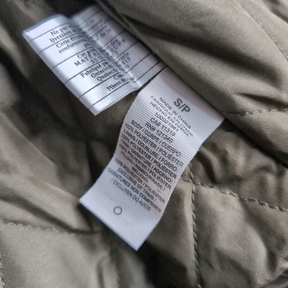 Garage Olive Green Bomber Jacket, Size S - Picture 6 of 8